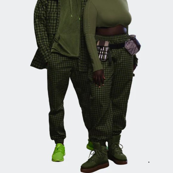 Adidas Unisex Ivy Park Cotton Twill Track Pants HC6002 - Picture 1 of 7